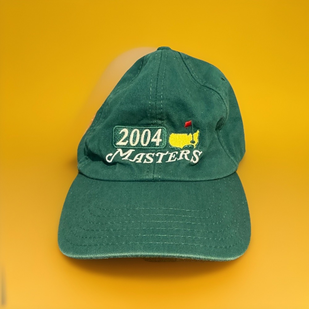 Masters Vintage Strapback Hat 2004 PGA  Green USA American Needle